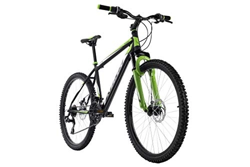 Vélos de montagnes : KS Cycling VTT Semi-Rigide 26'' Xtinct Noir-Vert TC 42 cm