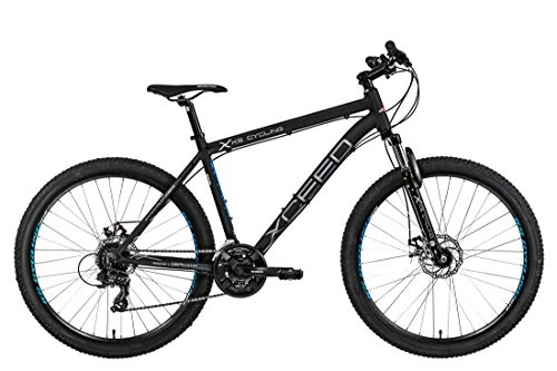 Vélos de montagnes : KS Cycling VTT Semi-Rigide 27, 5'' Aluminium Xceed Noir TC 48 cm Adulte Unisexe, 48