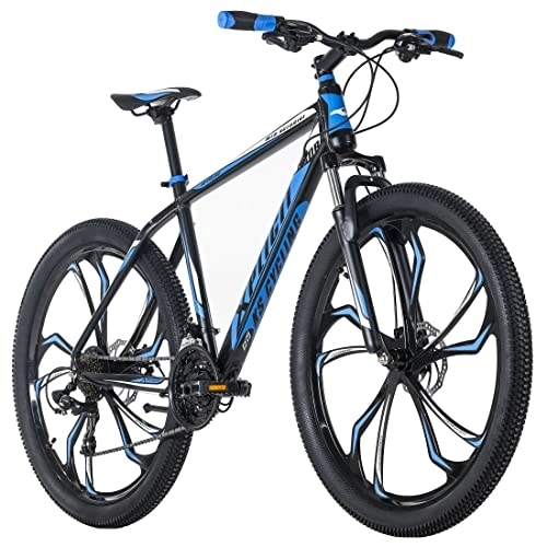 Vélos de montagnes : KS Cycling VTT Semi-Rigide 27, 5" Xplicit Noir-Bleu TC 53 cm