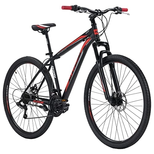 Vélos de montagnes : KS Cycling VTT Semi-Rigide 29" Catappa Noir-Rouge TC 46 cm