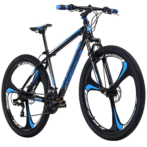 Vélos de montagnes : KS Cycling VTT Semi-Rigide 29" Sharp Noir-Bleu TC 46 cm