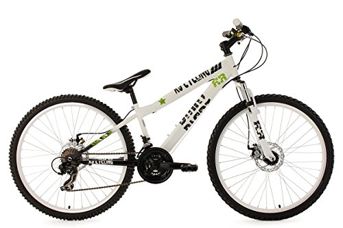Vélos de montagnes : KS Cycling VTT Semi Rigide Blanc 26"