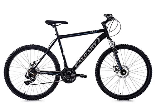 Vélos de montagnes : KS Cycling Vélo VTT Adulte Unisexe, Noir, 56 cm