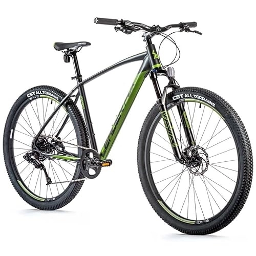 Vélos de montagnes : Leaderfox Zero (18", noir vert)