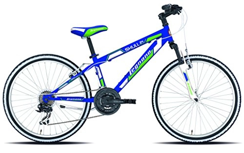 Vélos de montagnes : Legnano Cycle 660 Skull, vélo garçon 0 – 24, Homme, 8L610, Bleu, 24