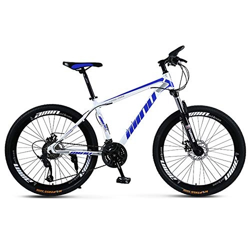 Vélos de montagnes : Lisi Vélo de Montagne Adulte 26 Pouces 30 Vitesses Une Roue Tout-Terrain à Vitesse Variable absorbeur de Choc Hommes et Femmes vélo vélo, Blue