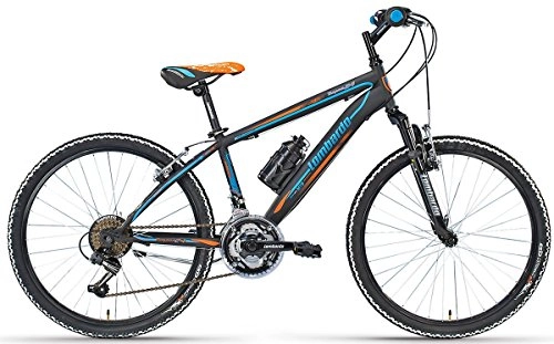 Vélos de montagnes : LOMBARDO Mountain Bike 24 Tropea 24 black / skyblueorange