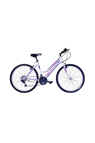 Vélos de montagnes : MGR Vélo VTT Groove - Femme - Blanc et Rose - Personnes de 160 cm
