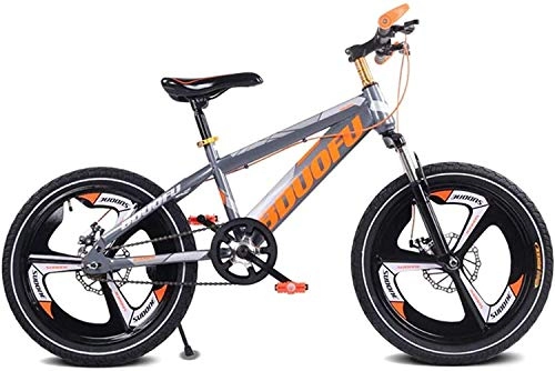 Vélos de montagnes : MJY Vélo de montagne avec suspension à fourche, cadre en acier au carbone à vitesse séparée pour enfants avec poignée antidérapante vtt vélo 6-6, 18 pouces