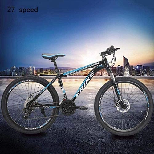 Vélos de montagnes : MJY Vélo VTT, vélo de route, vélo de queue rigide, vélo de 26 pouces, vélo adulte en acier au carbone, vélo de vitesse 21 / 24 / 27, vélo coloré 7-2, 27 vitesse B