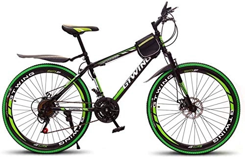 Vélos de montagnes : MJY Vélo vélo, VTT, vélo de route, vélo de queue rigide, 26 pouces vélo 21 vitesses, vélo étudiant adulte, vélo à double frein à disque 7-2, ré