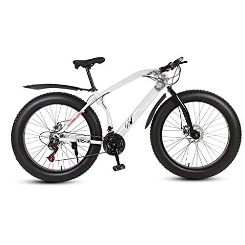 Vélos de montagnes : MLX Snowmotoneige 26 pouces de large vélo tout-terrain pour adulte, vélo de montagne 21 / 24 / 27 vitesses LQSDDC, A3, 27 speed