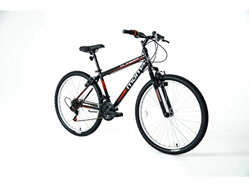 Vélos de montagnes : Moma Bikes VTT MTB26 Climber, 21 Vitesses, Freins V-Brake, Jantes en Aluminium, S-M (150-169 cm)