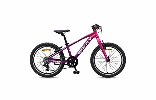 Vélos de montagnes : Monty Kids KX5R 20" 6 V V-Brakes Violet - Rose T.MD