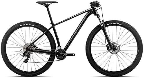 Vélos de montagnes : ORBEA Vélo de montagne Onna 50 29R (L / 47 cm, noir brillant / argenté (mat)
