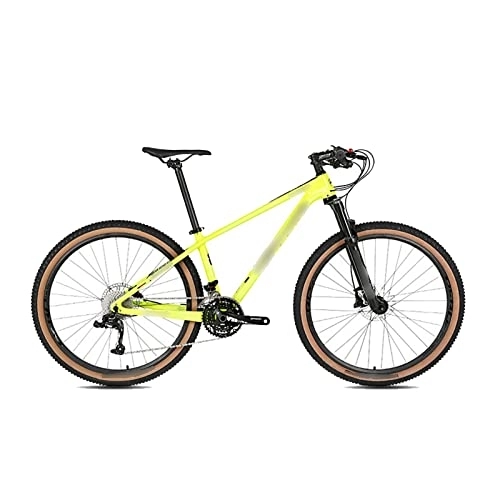 Vélos de montagnes : TABKER Vélo Mountain Bike Disc Type Brake Student Adult Male Double Brake Aluminum Alloy Do Not Fold Bicycle (Color : Green)