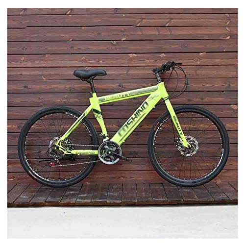 Vélos de montagnes : tools BMX Dirt Vélos de Route Les bicyclettes de Montagne Vélo VTT Homme Adulte vélo for Femmes 26 Pouces Roues réglable Double Frein à Disque (Color : Green, Size : 30 Speed)