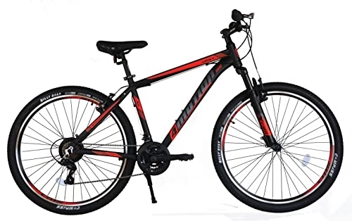 Vélos de montagnes : Umit 4motion vélo Mixte Adulte, Noir-Rouge, 27, 5" T.18