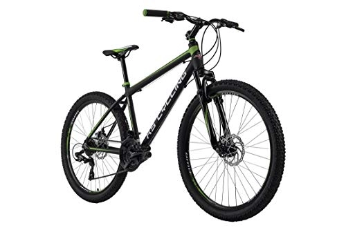 Vélos de montagnes : VTT Semi-Rigide 26'' Xceed Noir-Vert TC 42 cm KS Cycling