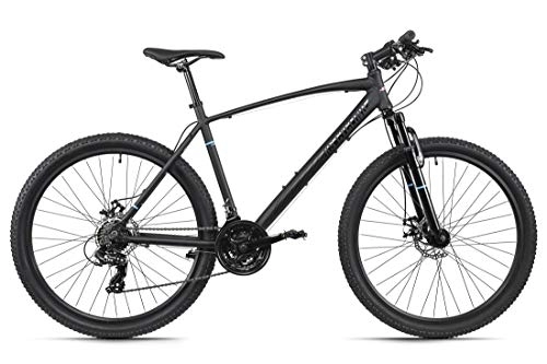 Vélos de montagnes : VTT Semi-Rigide 27, 5'' Larrikin Aluminium Noir TC 46 cm KS Cycling
