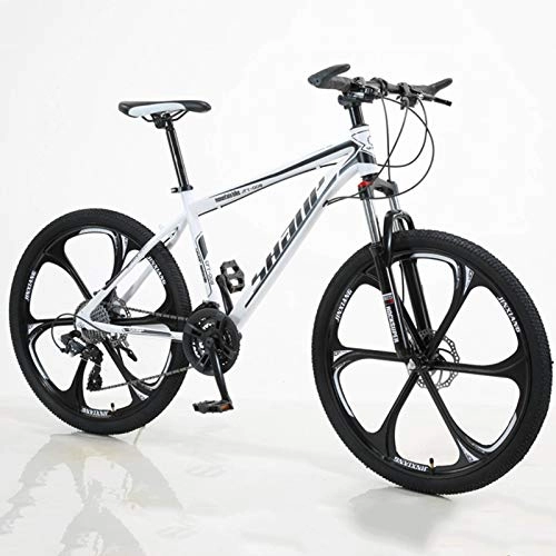 Vélos de montagnes : Vélo de montagne à suspension complète, vélo de montagne à cadre en aluminium extérieur 21 / 24 / 27 / 30 vitesses double vélo de frein à disque, vélo de montagne de frein à disque adulte