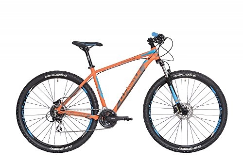 Vélos de montagnes : WHISTLE 'Mountain Bike 29 Patwin 1723 Orange – Bleu 24 V T S 17 (160 – 170 cm)