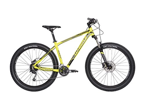 Vélos de montagnes : Whistle vélo Miwok 1721 plus 27, 5 "9-velocità taille 51 jaune 2018 (VTT ammortizzate) / Bike Miwok 1721 plus 27, 5 9-speed Size 51 Yellow 2018 (VTT Front Suspension)