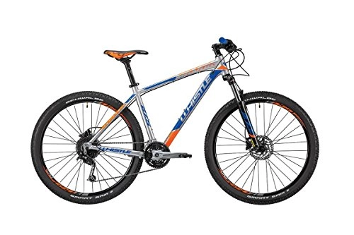 Vélos de montagnes : Whistle vélo Miwok 1831 27, 5 "9-velocità taille 41 Bleu / Silver 2018 (VTT ammortizzate) / Bike Miwok 1831 27, 5 9-speed Size 41 Blue / Silver 2018 (VTT Front Suspension)