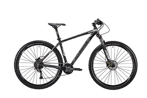 Vélos de montagnes : Whistle vélo Patwin 1832 29 "9-velocità taille 43 noir 2018 (VTT ammortizzate) / Bike Patwin 1832 29 9-speed Size 43 black 2018 (VTT Front Suspension)