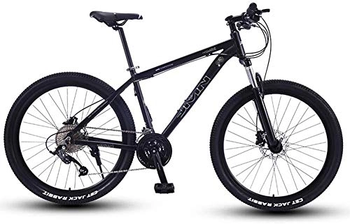Vélos de montagnes : XinQing-Bicyclette Vélos de Montagne, 27, 5 Pouces Big Wheels Hardtail Mountain Bike, Overdrive Aluminium Cadre Mountain Trail vélo, Hommes Femmes Vélo (Color : Silver, Size : 30 Speed)