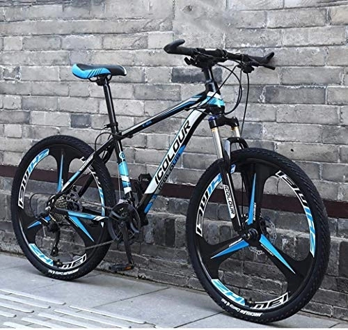 Vélos de montagnes : XYSQWZ 26 'vélo De Montagne 24 Vitesses pour Le Frein À Disque Fourche Cadre Suspension en Aluminium Léger Adulte