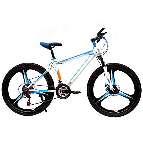 Vélos de montagnes : yfkjh VTT pour adulte avec double frein à disque amortisseur et une roue hors route à vitesse variable pour homme et femme 26" 24 vitesses
