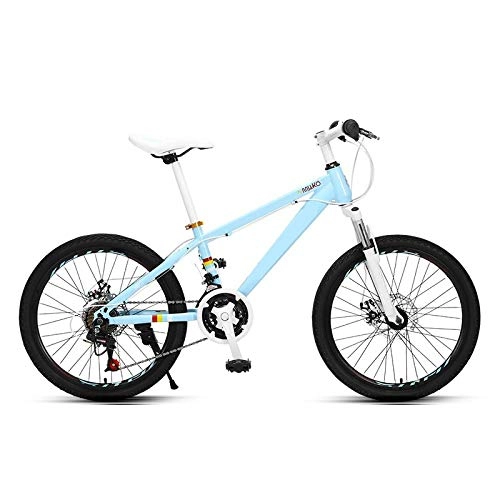 Vélos de montagnes : yfkjh VTT à vitesse variable, garçons et filles, lycéens, étudiants et adolescents, VTT tout-terrain, 50, 8 cm (bleu)