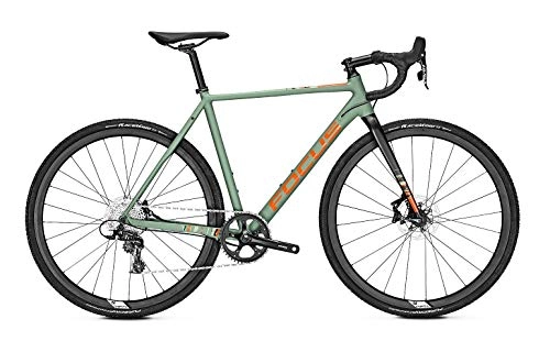 Vélos de routes : Focus Mares 6.9 Cyclocross Bike 2019 (L / 56 cm, vert minéral)