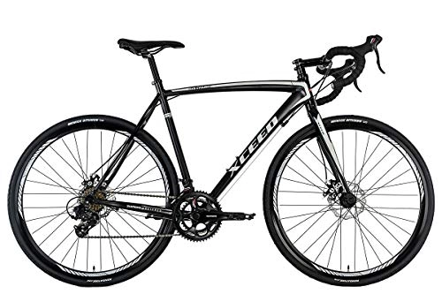 Vélos de routes : KS Cycling Vélo de Course 28'' Xceed Gravel Bike Noir TC 58 cm VTT Adulte Unisexe, 58