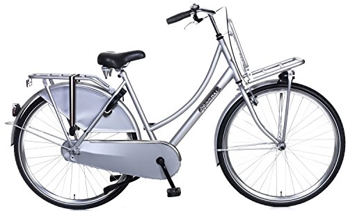 Vélos de villes : 28 "popal Daily Dutch Basic Tr28 Holland Vélo Femme, Silber