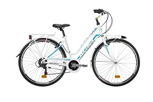 Vélos de villes : ATALA DISCOVERY S 21 V LADY Vélo Femme Vélo Trekking City Bike Taille 49 Blanc