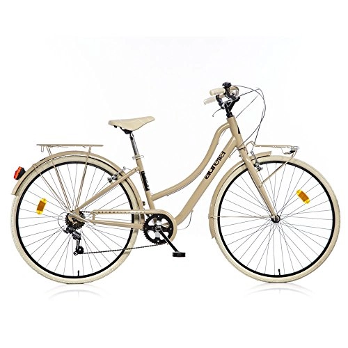 Vélos de villes : aurelia 1028STD Street Bike Cappuccino Vélo pour Femme, Multicolore 28"