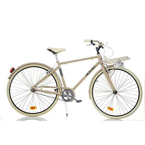 Vélos de villes : aurelia 1028SU Vélo pour Homme 28" sans Changement Sport Bike Cappuccino, 3