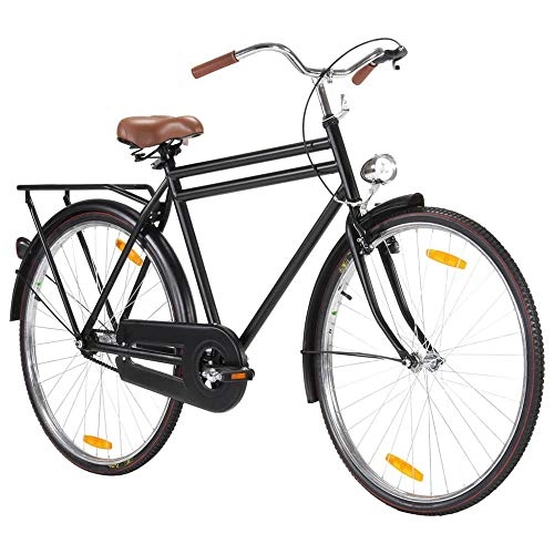 Vélos de villes : Autoshoppingcenter City Bike 28 Pouce Vélo de Ville pour Femme / Homme Fille avec Freins V-Brake Equipement City (EU Stock) (Homme)
