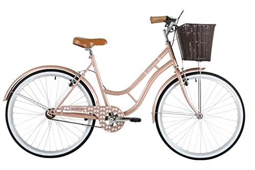 Vélos de villes : Barracuda Lacerta Vélo pour Femmes, Rose Gold, 19