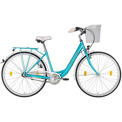 Vélos de villes : Bicyclette Performance Pisa - Pour femme - 26 / 28" - 3 vitesses - Freins à rétropédalage 66, 04 cm