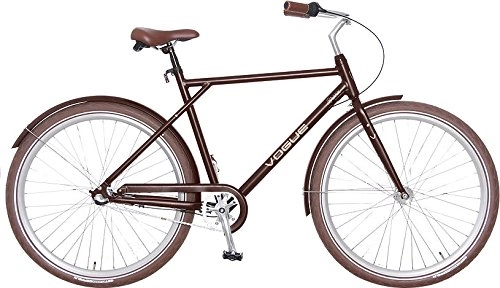 Vélos de villes : Bronx 28 pouces 56 cm Homme 3SP Rollerbrakes Marron