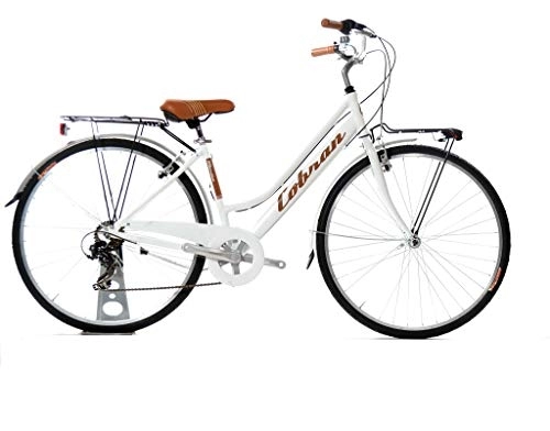 Vélos de villes : Cobran Vélo de Ville Marina Femme (Blanc)
