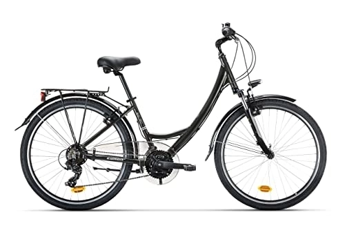 Vélos de villes : Conor Malibu 3x7s (WS, Negro)