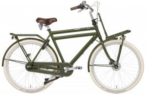 Vélos de villes : Daily Dutch Prestige de 28 pouces de 57 cm Homme 7 g Roller Vert