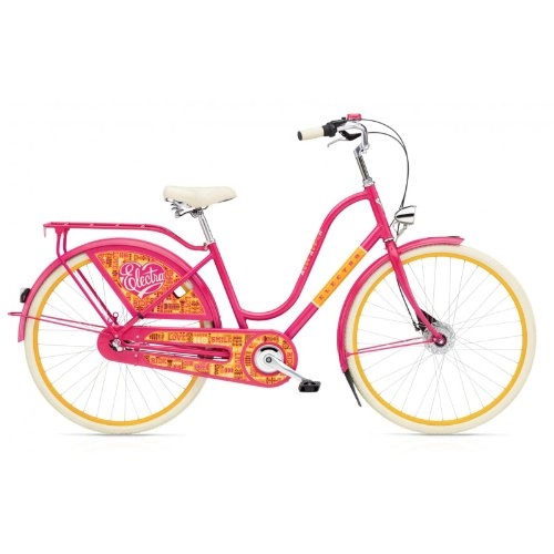 Vélos de villes : Electra Amsterdam Fashion 3i Joyride Pink Ladies, 293101
