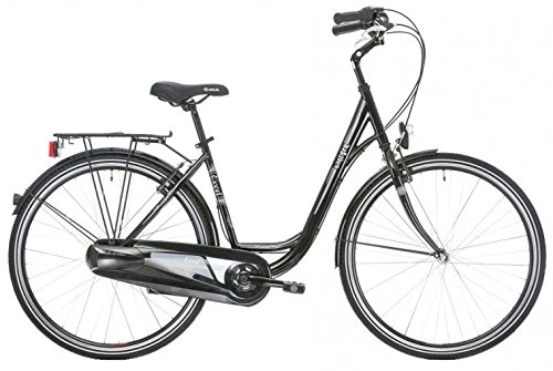 Vélos de villes : Excel Windsor 28 pouces 48 cm Femmes 3SP Frein sur jante Noir