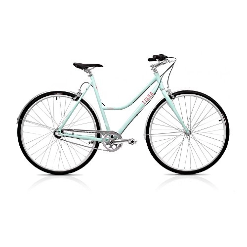 Vélos de villes : Finna Cycles Breeze vélo Unisexe Adulte, Turquoise (Fresh Cupcake), XS