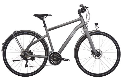 Vélos de villes : Ghost Square Urban X 8 - Vélo de ville - gris / argent Taille de cadre 57 cm 2017 velo ville femme